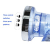 Adjustable Jetting High Pressure  Anion Filter Shower Head - Pebble Canyon