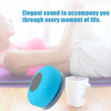 Portable Waterproof Mini Bluetooth Speaker With Suction Cup - Pebble Canyon
