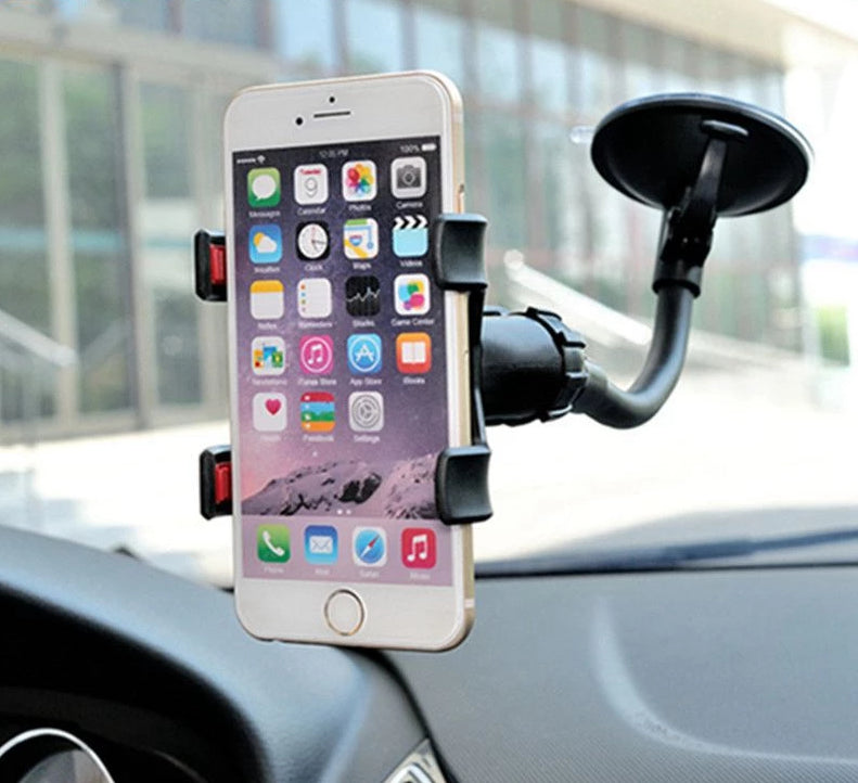 Windshield Mounted Universal Car Cell Phone Holder - Pebble Canyon