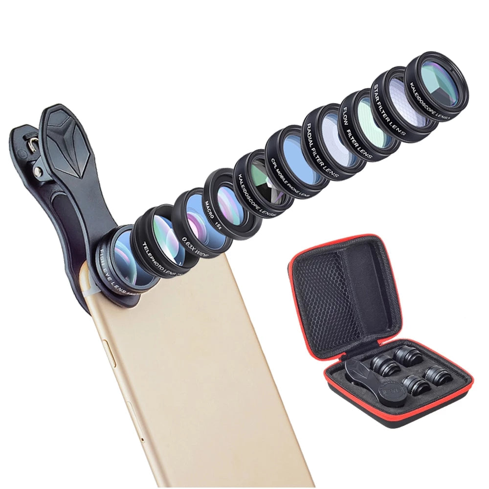 10-in-1 Cell Phone Camera Lens