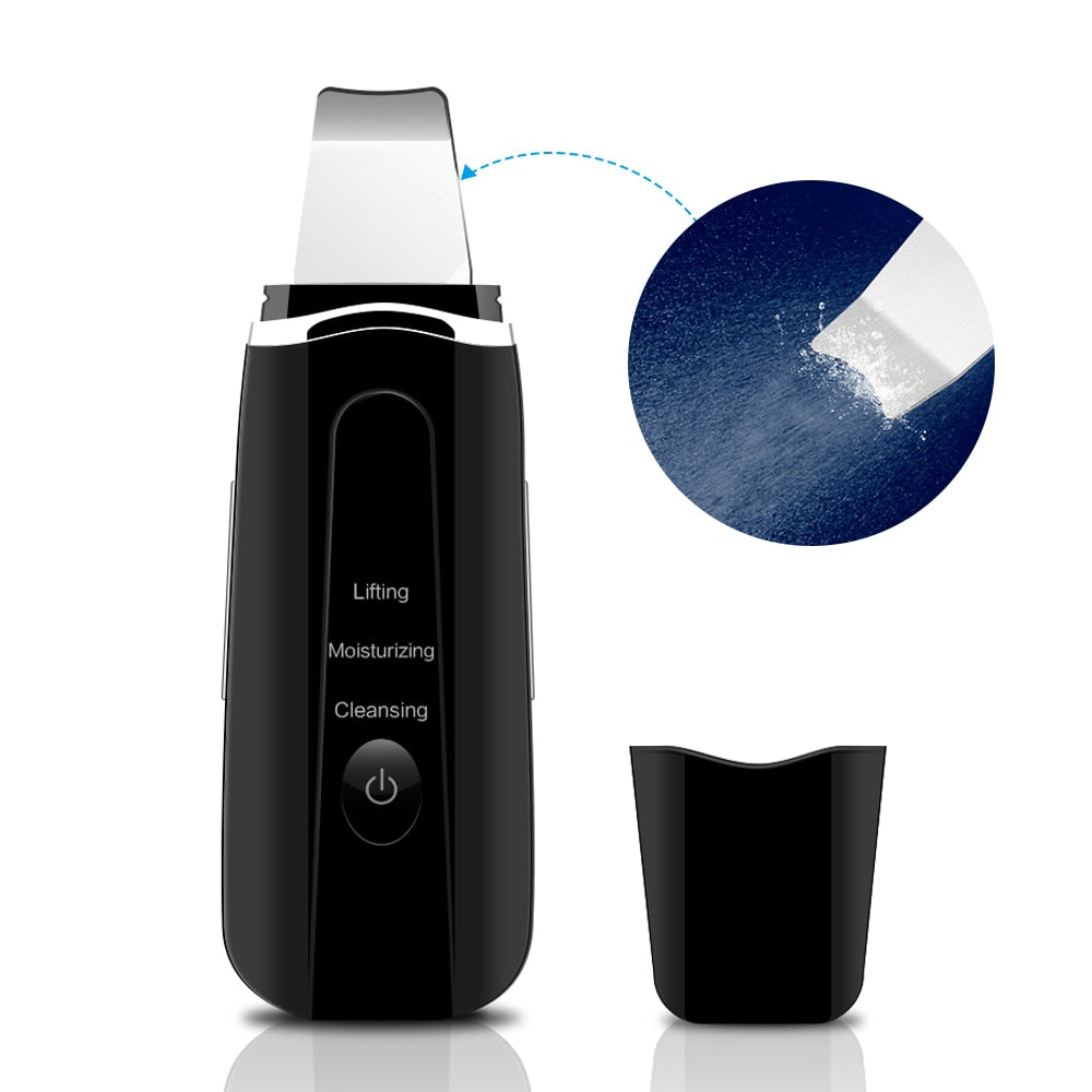 Ultrasonic Ion Skin Cleaning Tool - New & Improved 2020 - Pebble Canyon